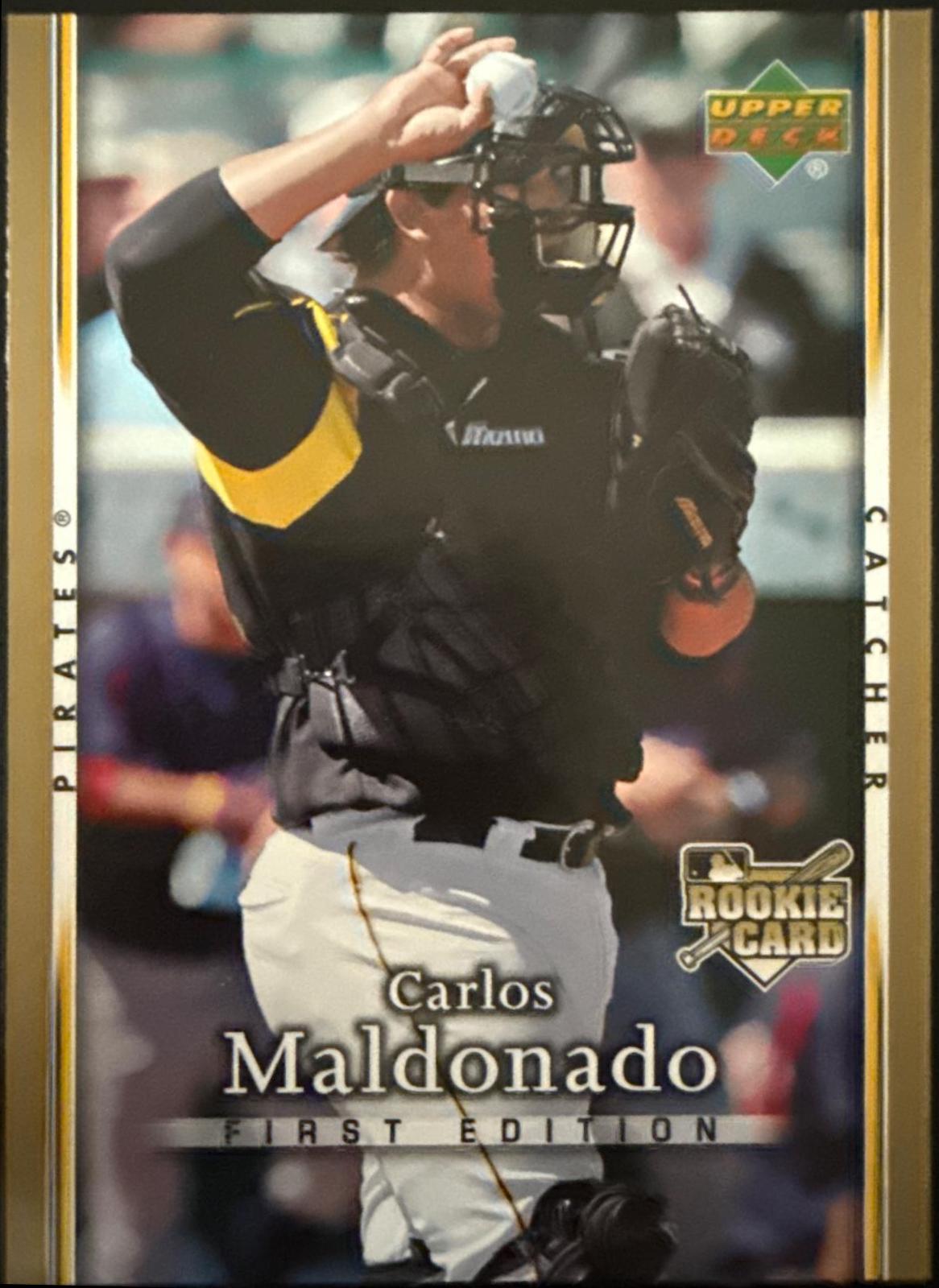 Carlos Maldonado #34 Baseball Cards 2007 Upper Deck First Edition