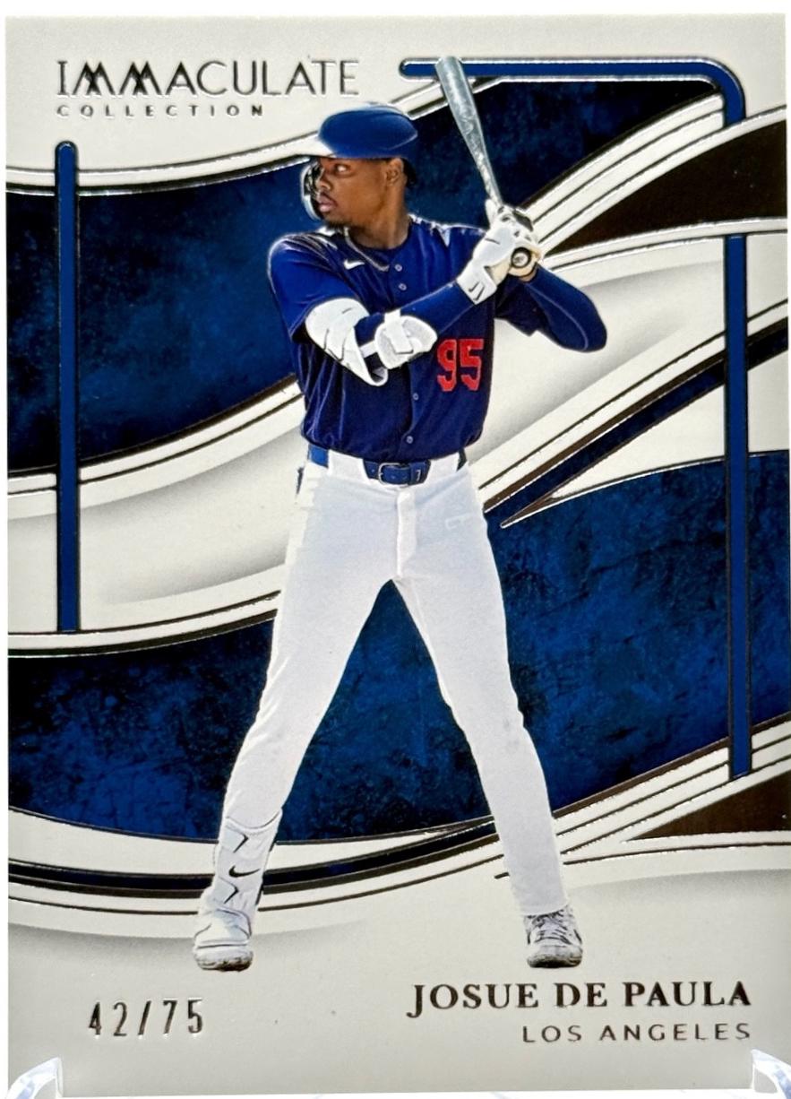 Josue De Paula #44 2026 Panini Immaculate Baseball