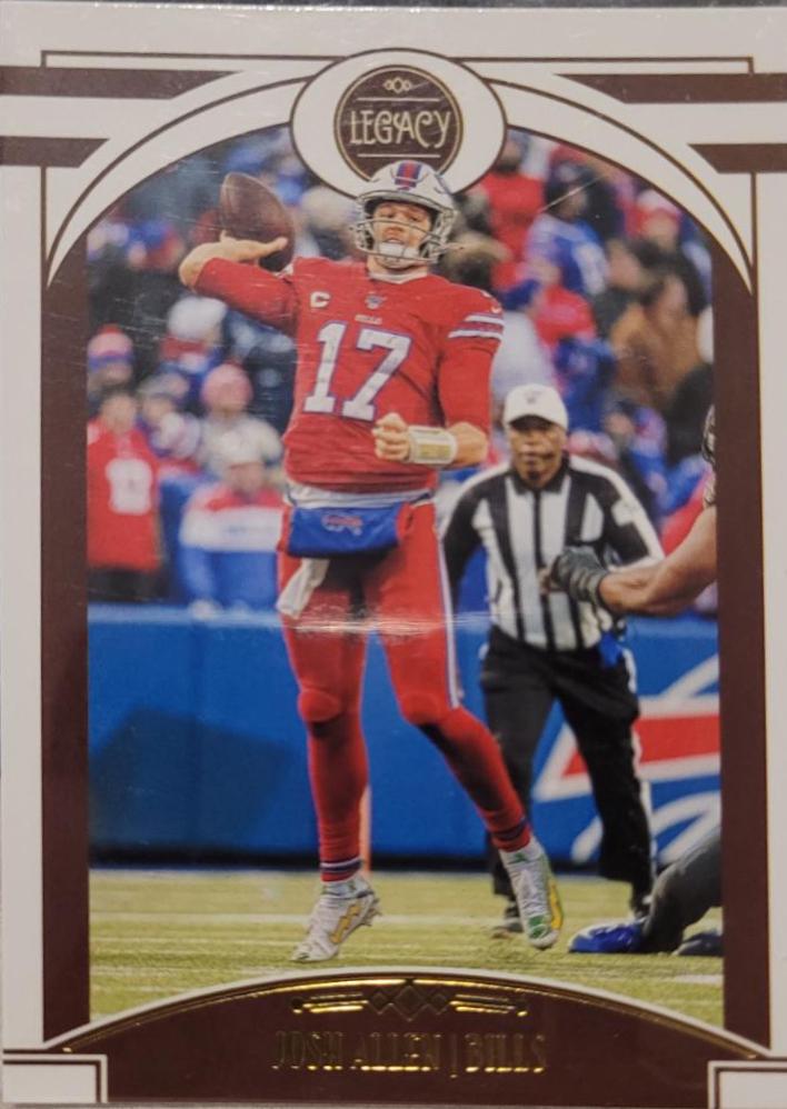 Josh Allen #4 Football Cards 2020 Panini Legacy