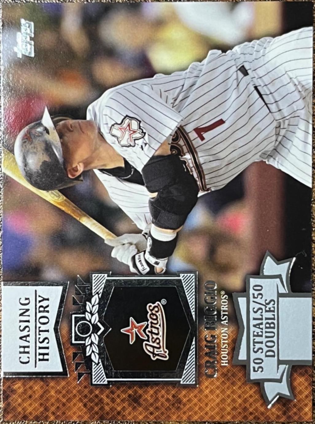 Craig Biggio #CH-143 Baseball Cards 2013 Topps Chasing History