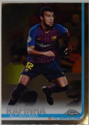 Rafinha Alcantara #47 2018 Topps Chrome UEFA Champions League