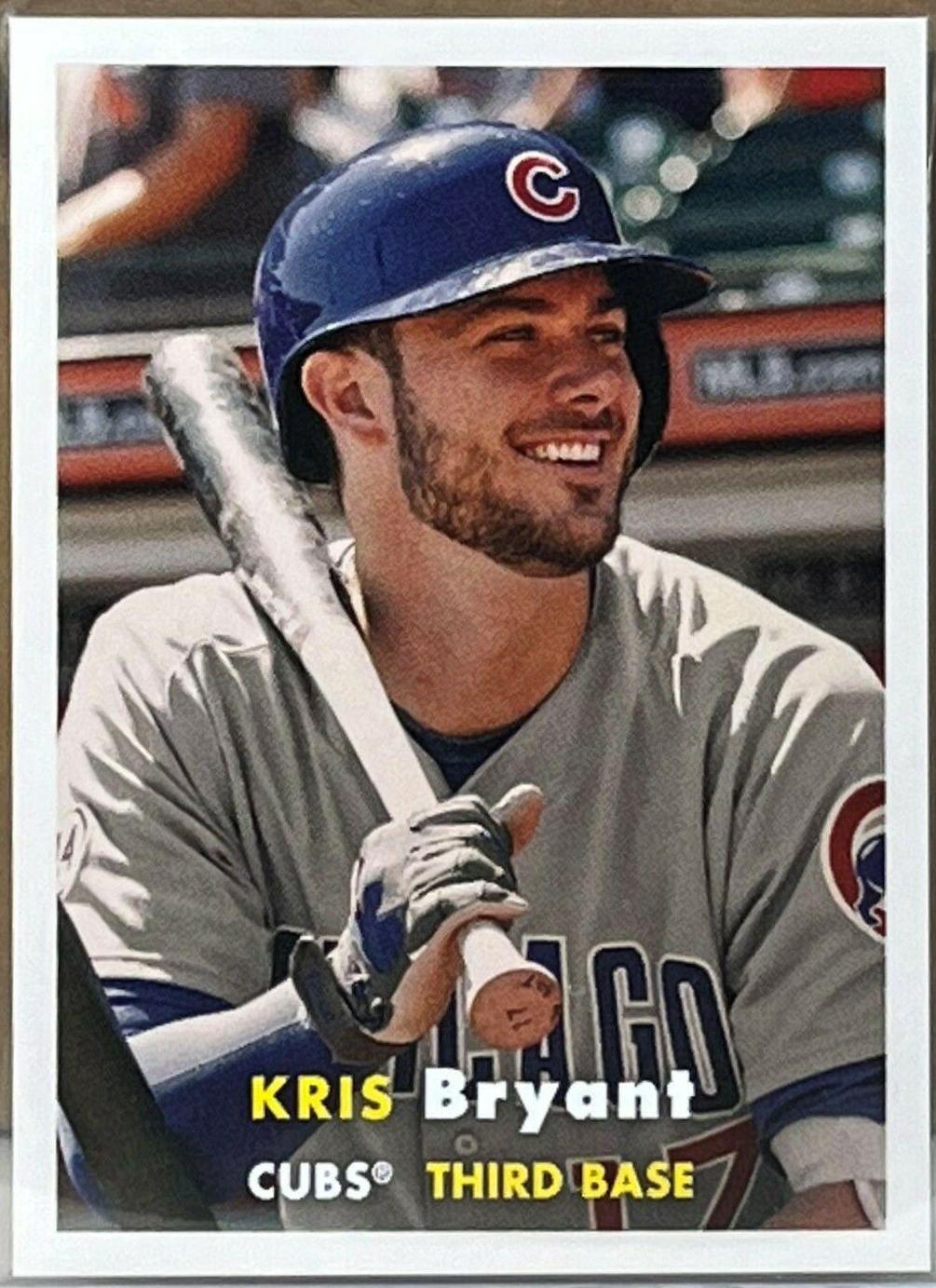 Kris Bryant #43 Baseball Cards 2017 Topps Throwback Thursday