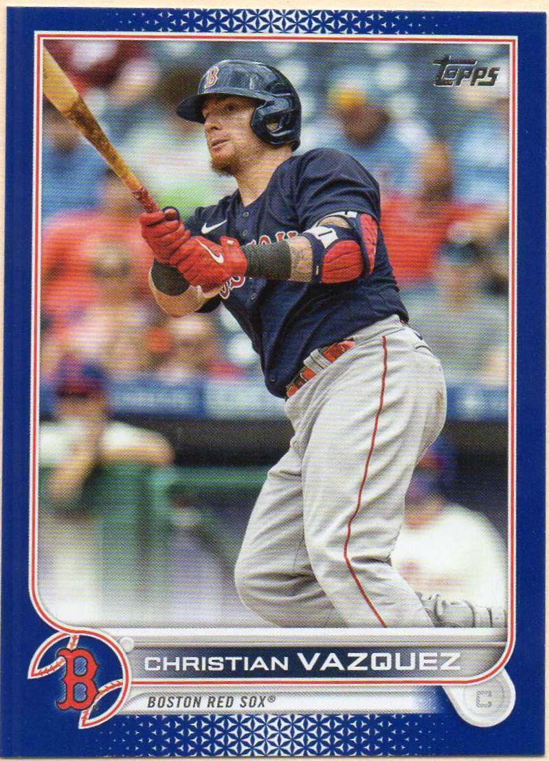 Christian Vazquez [Royal Blue] #63