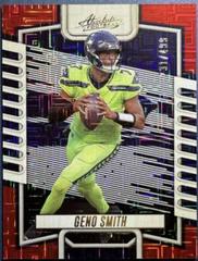 Geno Smith [Red Squares] #17 Prices | 2023 Panini Absolute