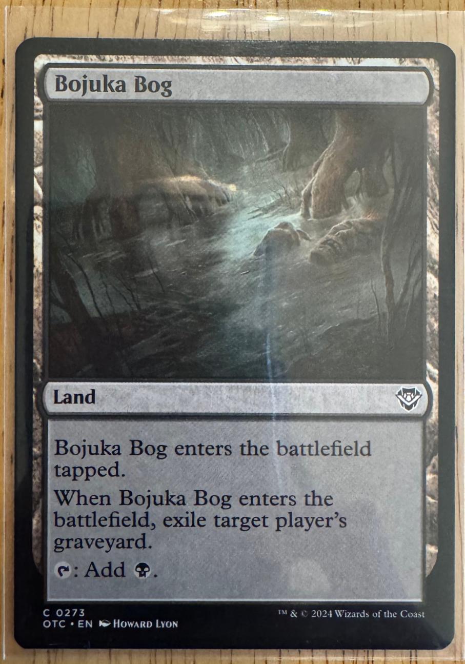Bojuka Bog #273 Magic Outlaws of Thunder Junction Commander