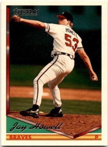Jay Howell #592 Baseball Cards 1994 Topps Gold