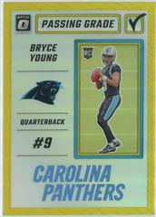 Bryce Young [Gold] #PG-BY Football Cards 2023 Panini Donruss Optic Passing Grade Prices