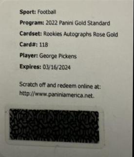 George Pickens