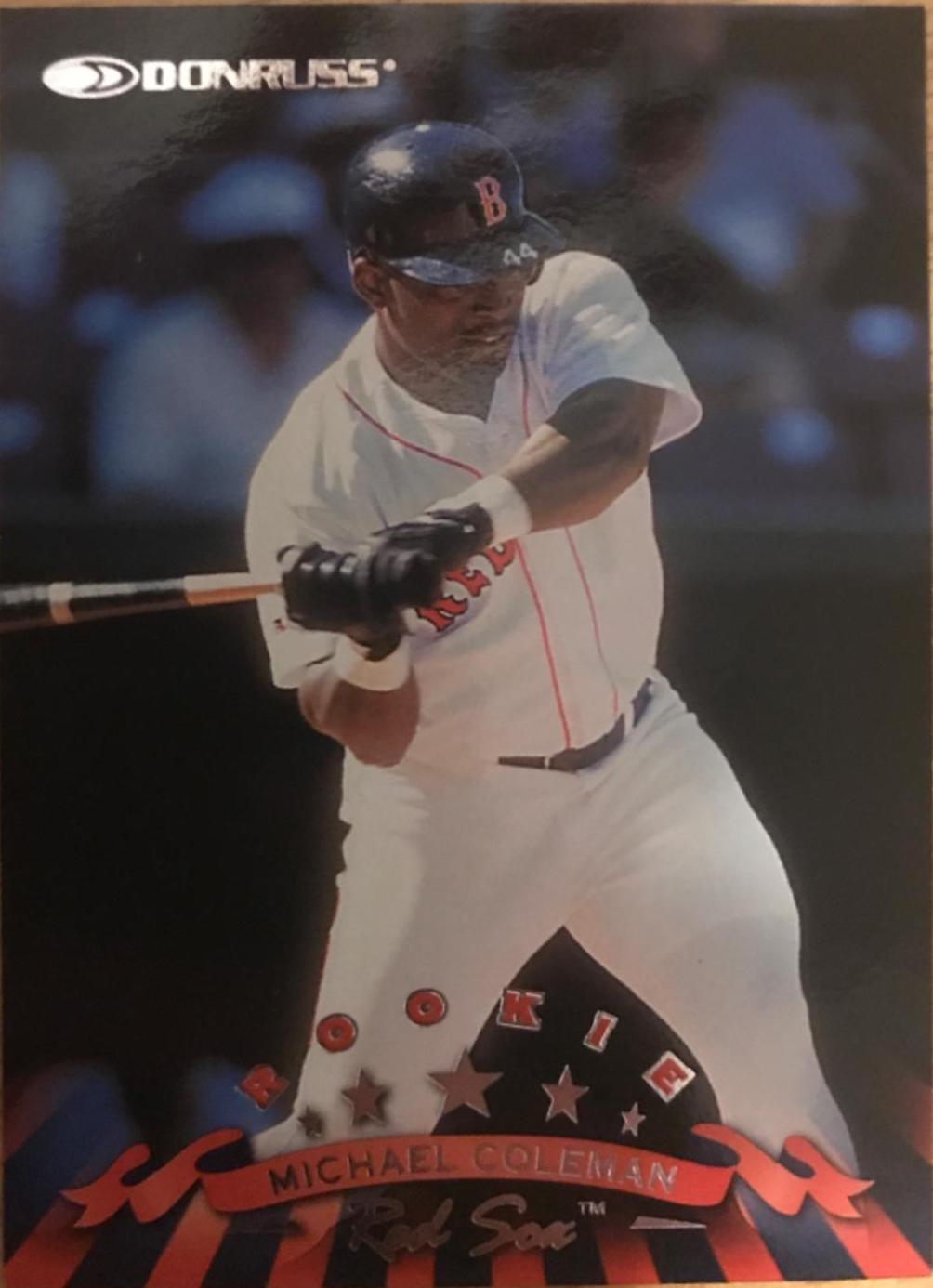 Michael Coleman #292 Baseball Cards 1998 Donruss