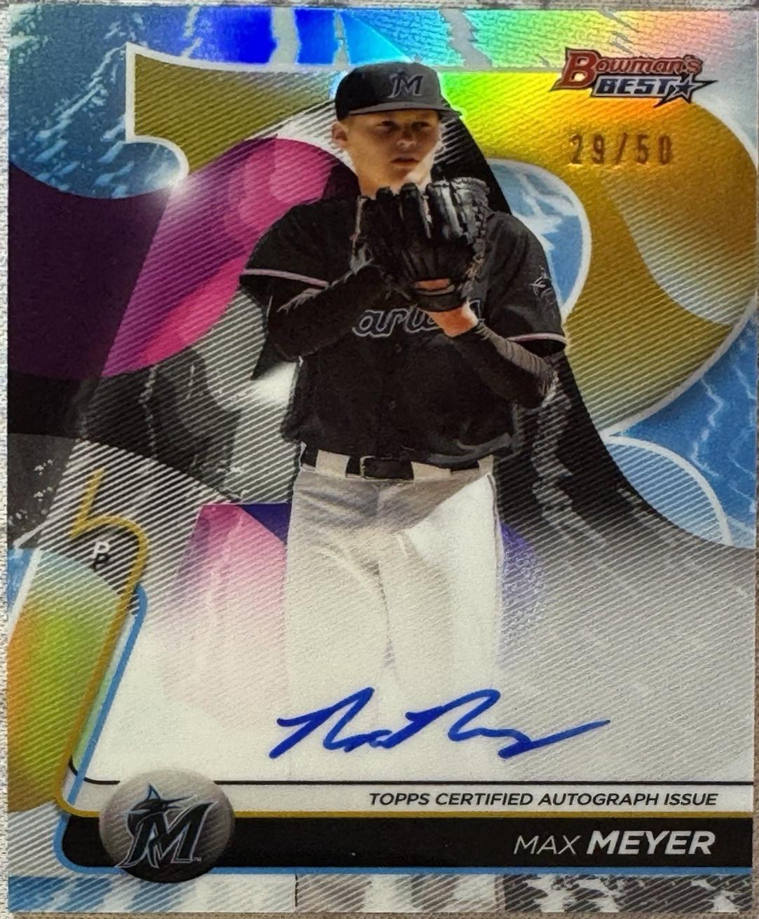 Max Meyer [Gold Refractor] #MME