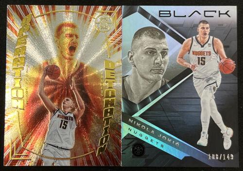 Nikola Jokic #5 Basketball Cards 2021 Panini Illusions Operation Detonation