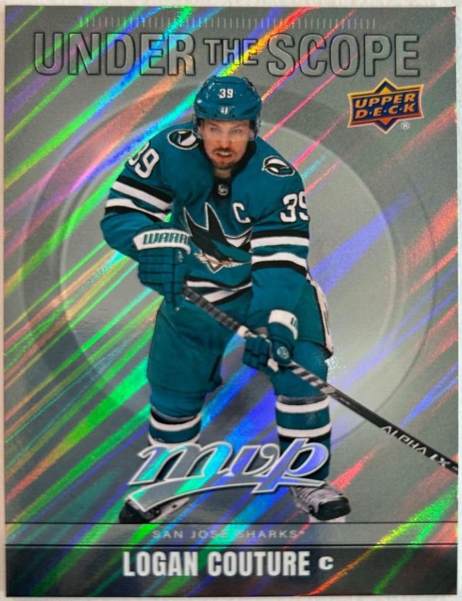 Logan Couture #US-23 Hockey Cards 2024 Upper Deck MVP Under the Scope