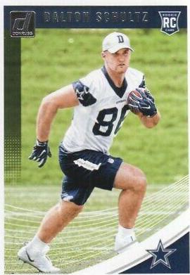 Dalton Schultz #387 Football Cards 2018 Donruss