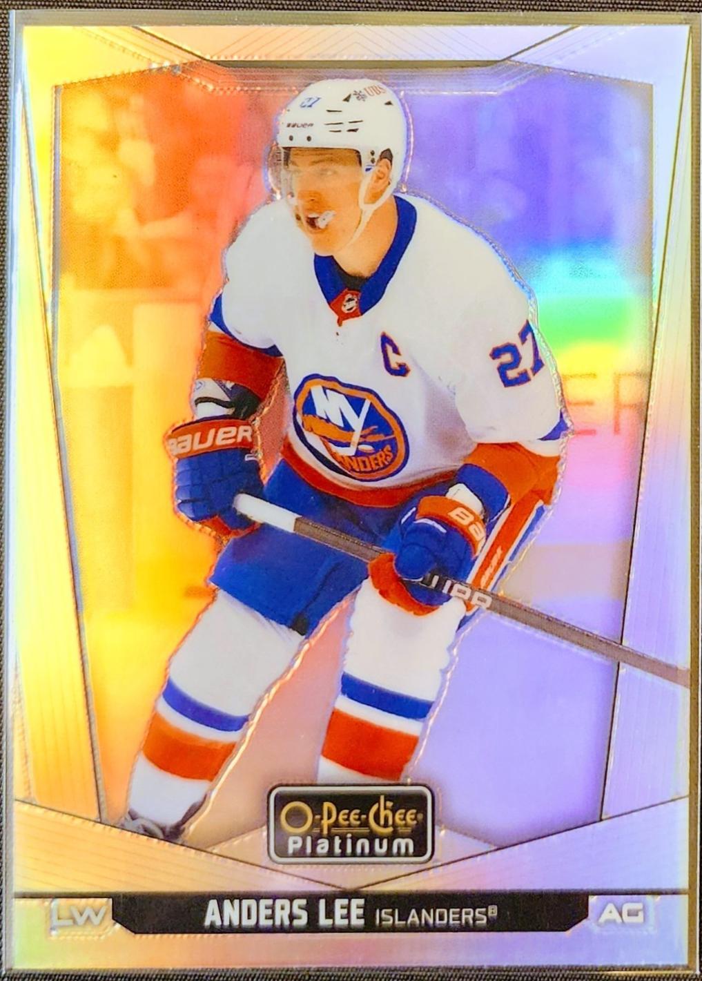 Anders Lee #47 2024-25 O-Pee-Chee Platinum Hockey