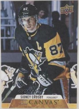 Sidney Crosby #C64 Hockey Cards 2020 Upper Deck UD Canvas