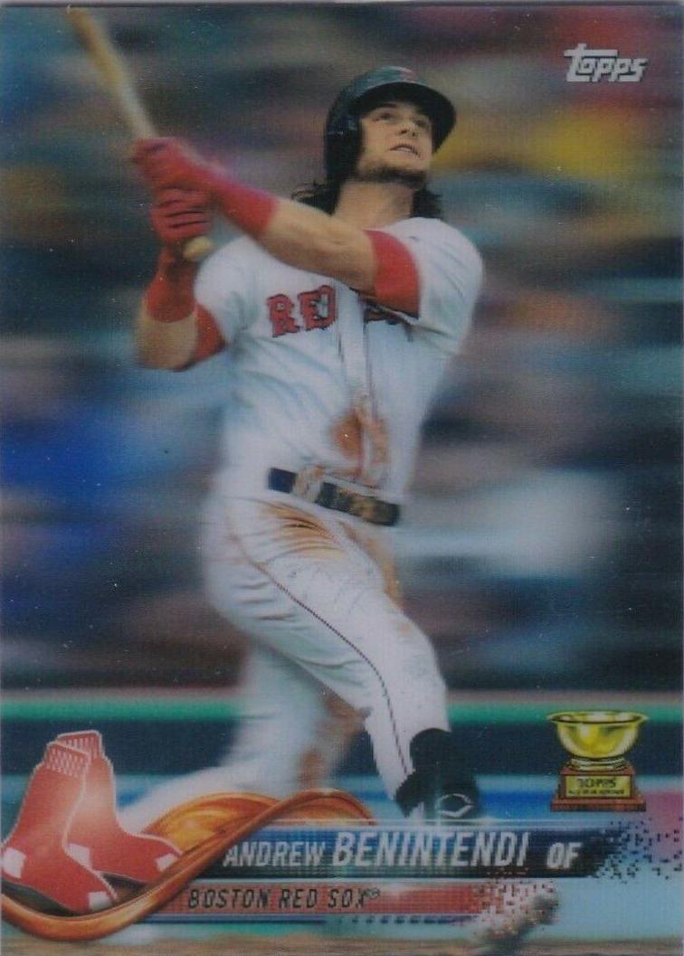 Andrew Benintendi #51 Baseball Cards 2018 Topps on Demand 3D