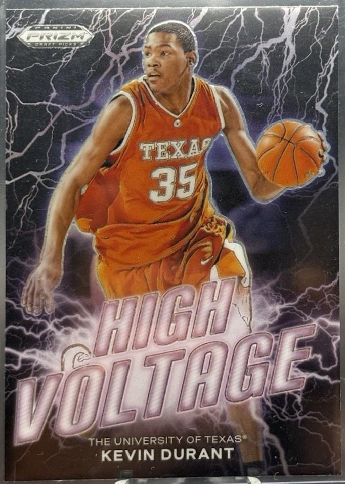 Kevin Durant #10 Basketball Cards 2024 Prizm Draft Picks High Voltage