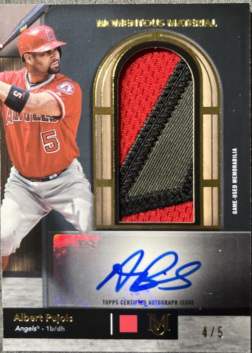 Albert Pujols [Gold] #MMJPA-APU
