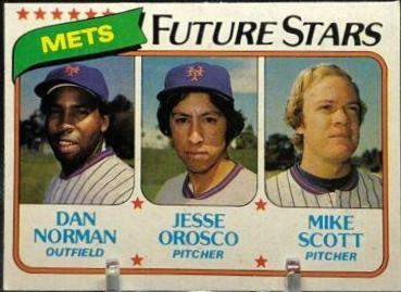Mets Future Stars #681 Baseball Cards 1980 Topps