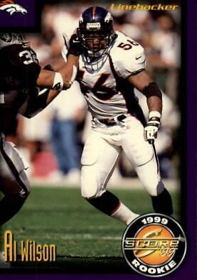 Al Wilson #S-29 Football Cards 1999 Panini Score Supplemental