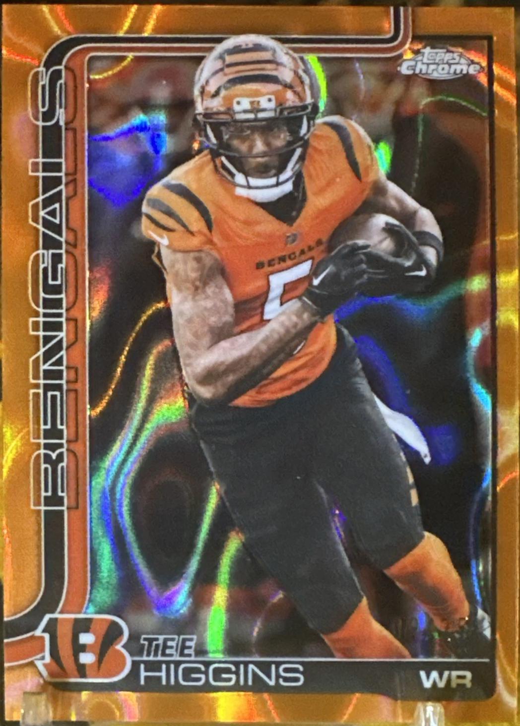 Tee Higgins [Orange Refractor] #59