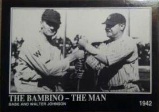 Babe and Walter Johnson