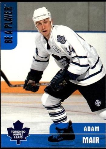 Adam Mair #199 Hockey Cards 1999 Be a Player Memorabilia