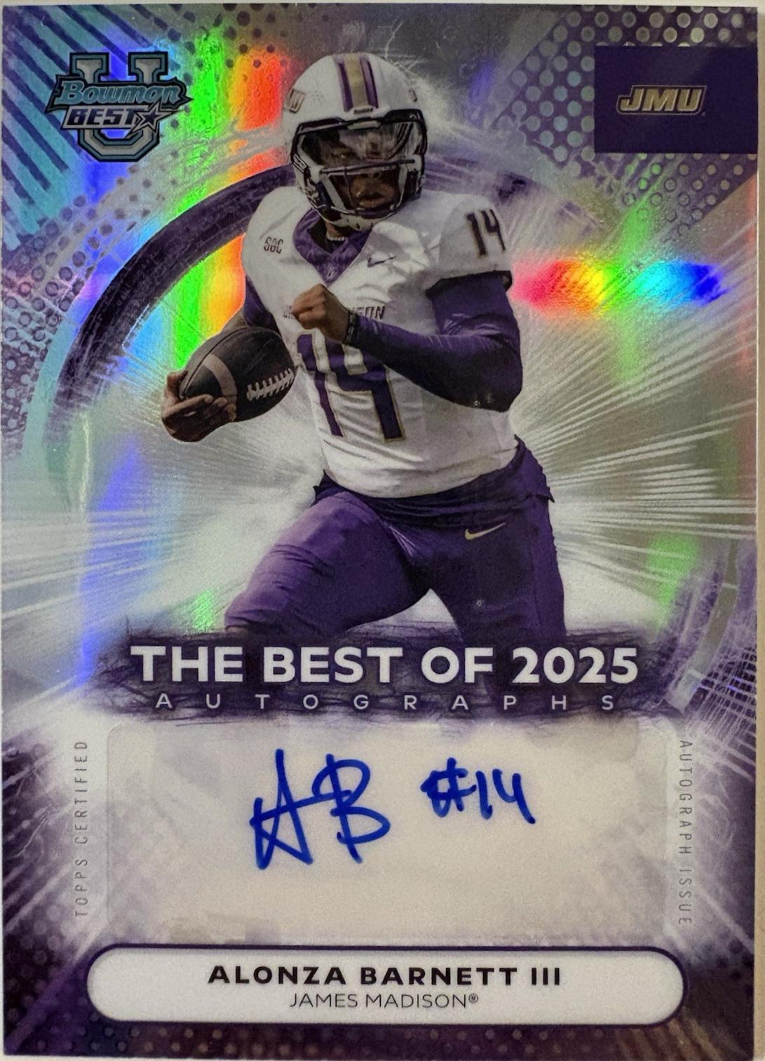 Alonza Barnett III #BOA-AB