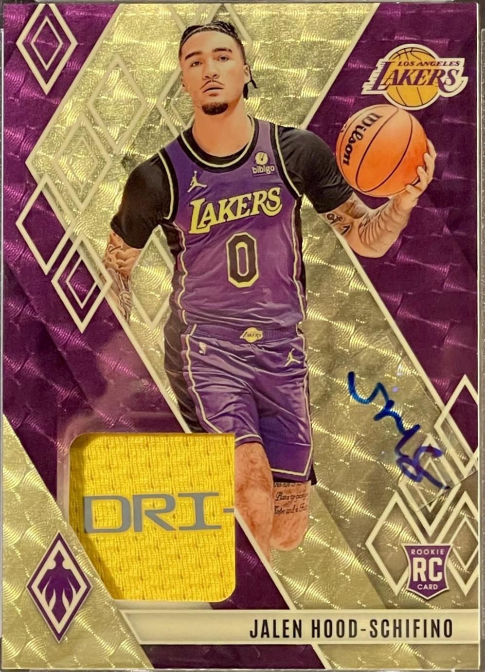 Jalen Hood-Schifino [Gold Vinyl] #RM-JHS Prices | 2023 Panini Phoenix ...