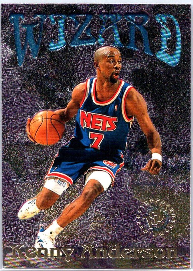 Kenny Anderson #W6 Basketball Cards 1995 Stadium Club Wizard
