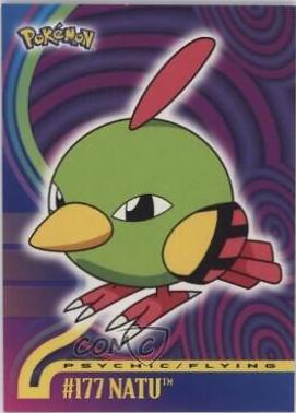 Natu #177 Pokemon 2001 Topps Johto