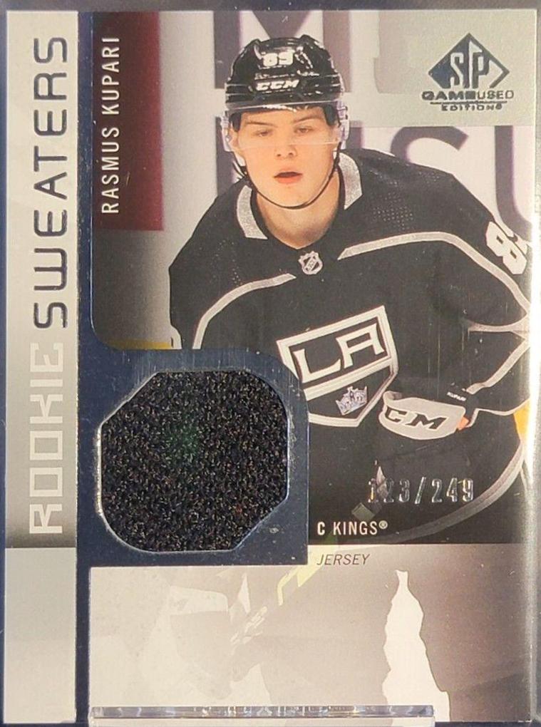 Rasmus Kupari #RS-RK 2021-22 SP Game Used Hockey Rookie Sweaters