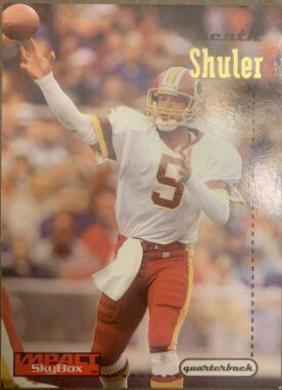 Heath Shuler #147 Football Cards 1996 Skybox Impact