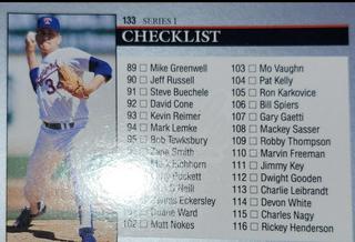 Checklist