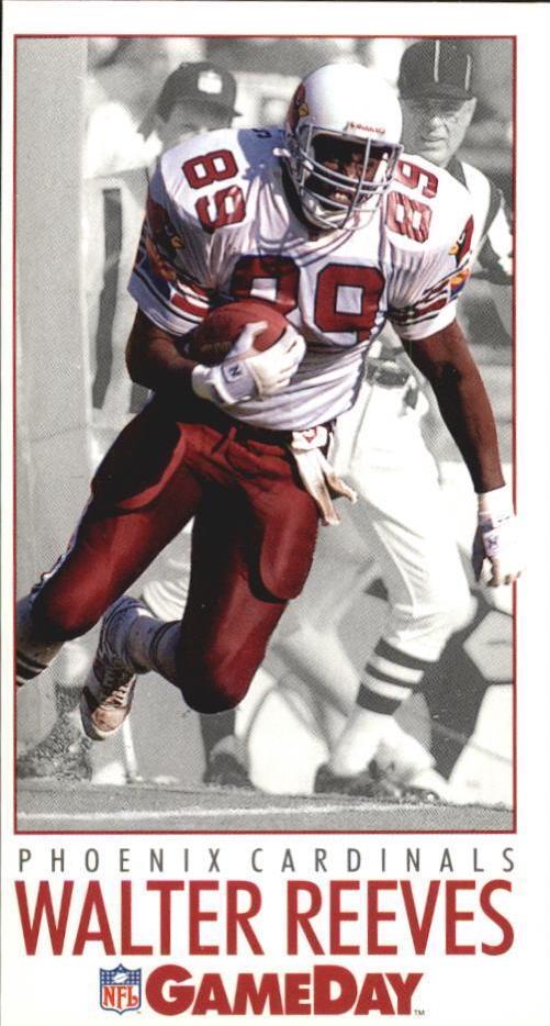 Walter Reeves #34 Football Cards 1992 Fleer Gameday