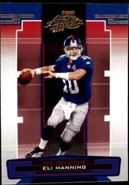 Eli Manning #100 2005 Playoff Absolute Memorabilia Football