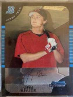 Jay Bruce #32 Baseball Cards 2005 Bowman Chrome Draft Picks