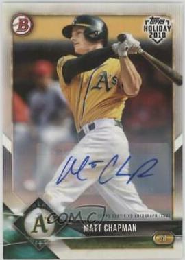 Matt Chapman [Autograph] #TH-MC