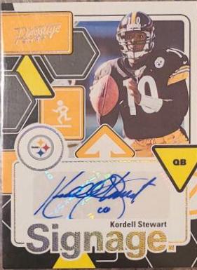Kordell Stewart #SG-KS Football Cards 2022 Panini Prestige Signage