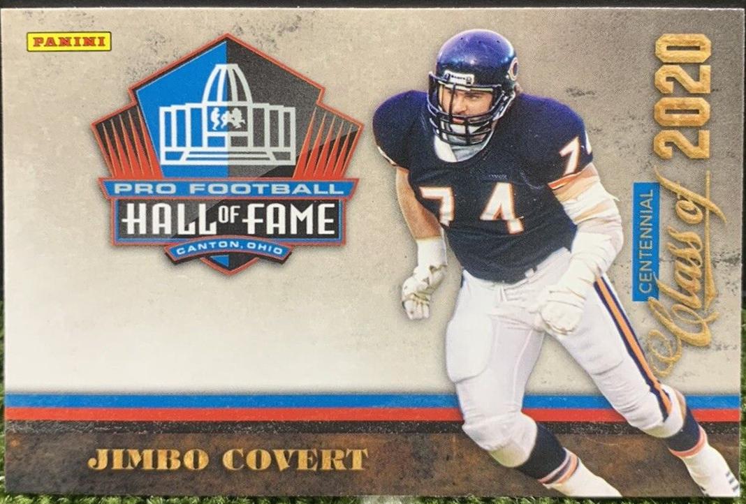 Jimbo Covert #15 Football Cards 2020 Panini Hall of Fame