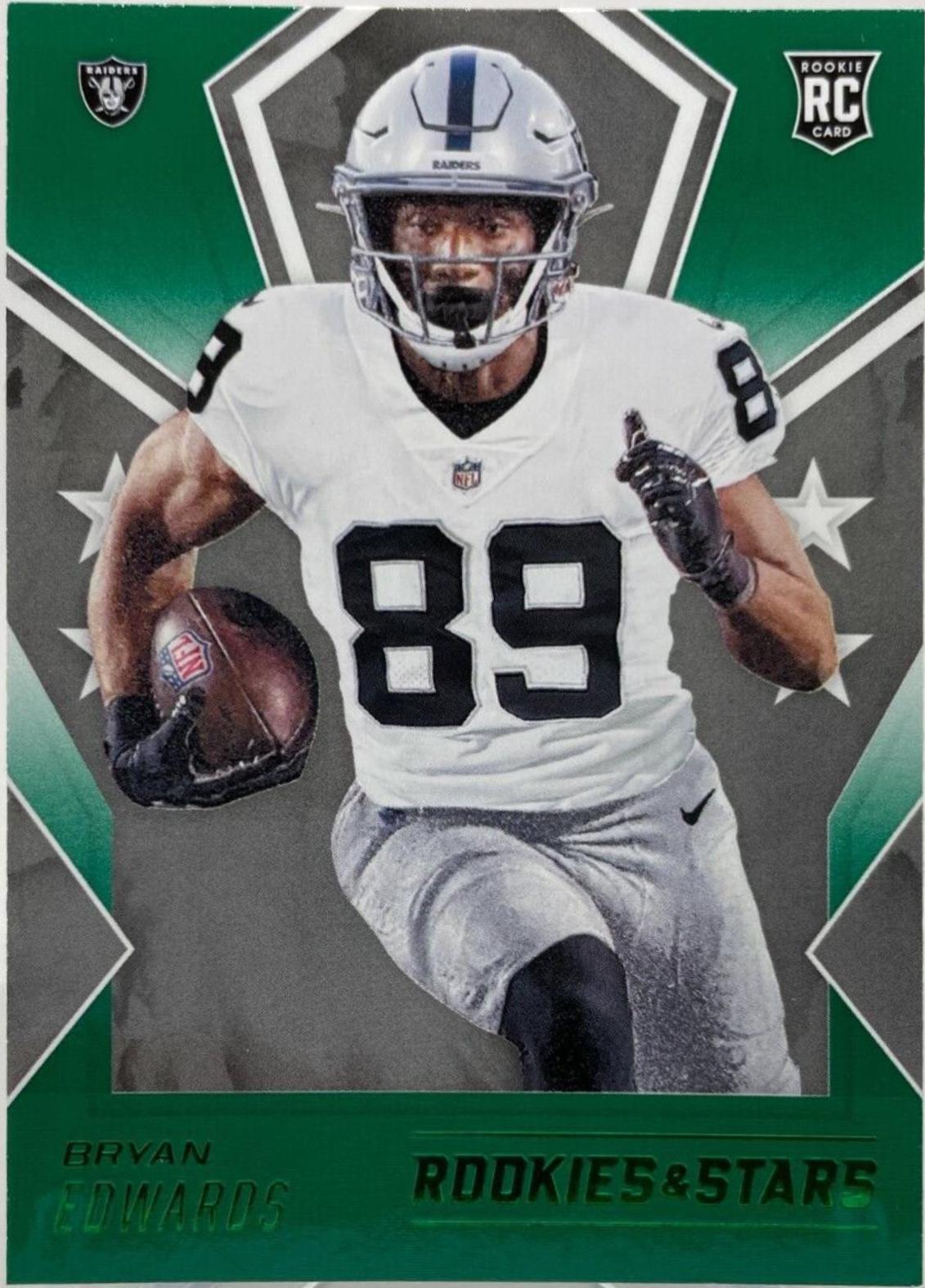 Bryan Edwards #133 2020 Panini Rookies & Stars Football