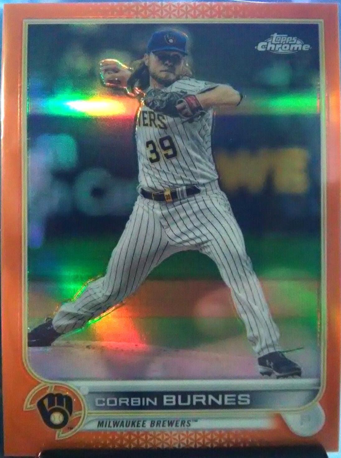 Corbin Burnes [Orange Refractor] #167