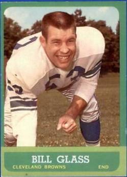 Bill Glass #20 Football Cards 1963 Topps