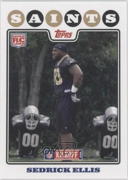 Sedric Ellis #213 2008 Topps Kickoff Football