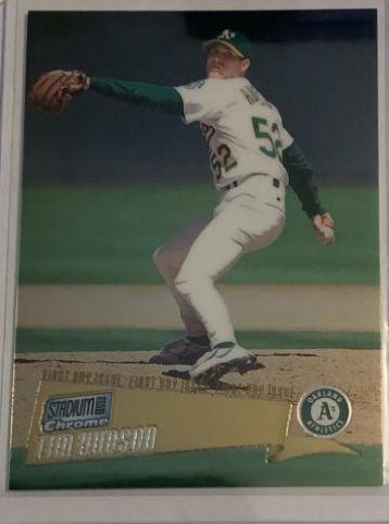 Tim Hudson #64 Baseball Cards 2000 Stadium Club Chrome