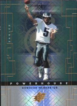 Donovan McNabb #PH6 Football Cards 2000 Spx Powerhouse