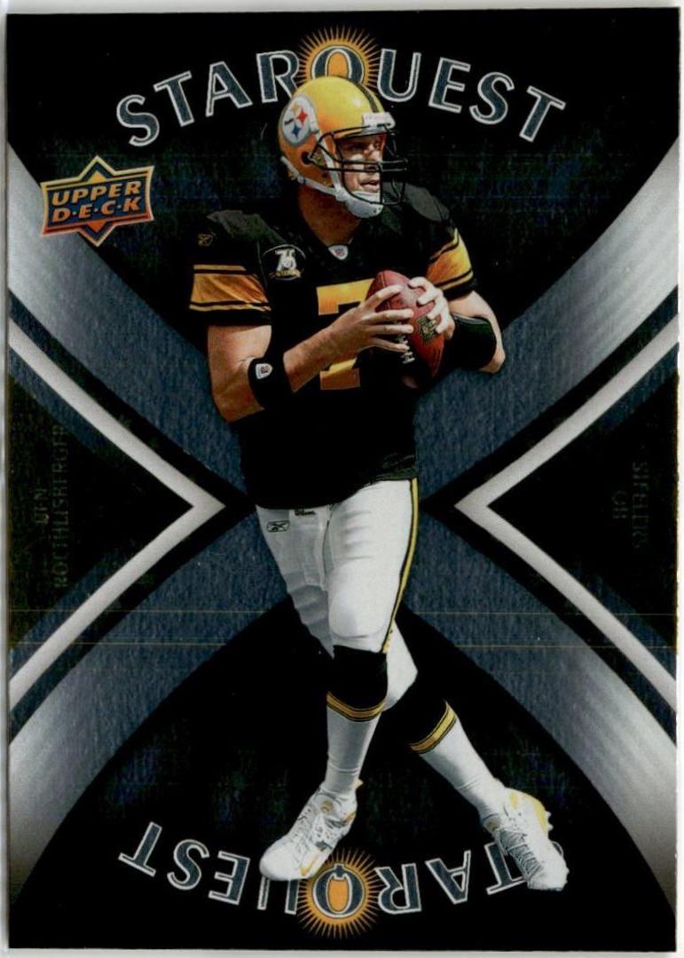 Ben Roethlisberger #SQ4 2008 Upper Deck First Edition Starquest Football