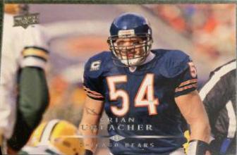 Brian Urlacher #31 Football Cards 2008 Upper Deck