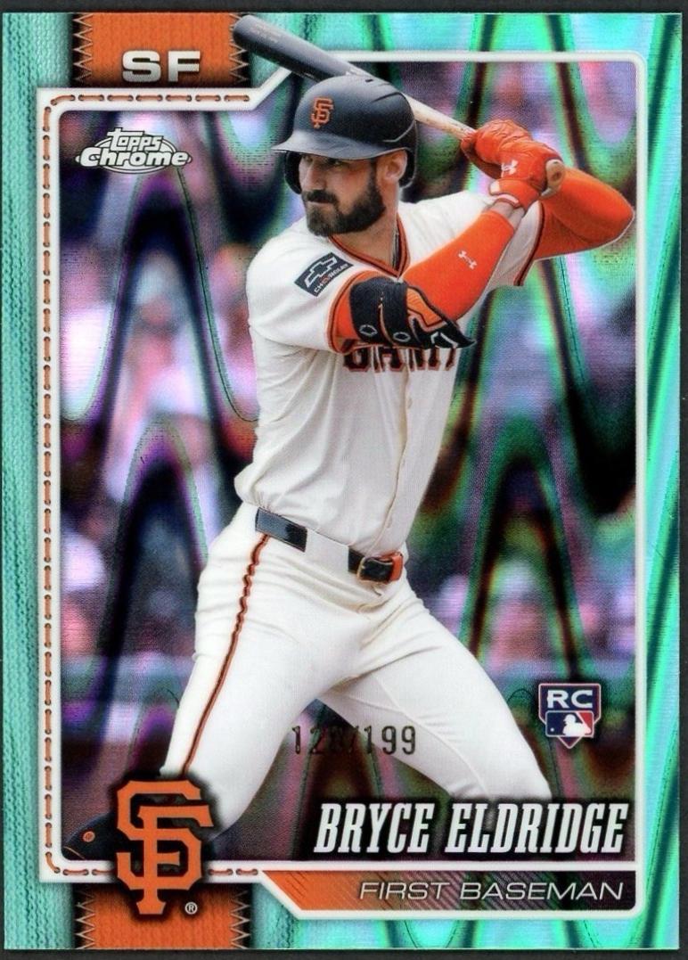 2026 Bryce Eldridge [Aqua Raywave Refractor] #254