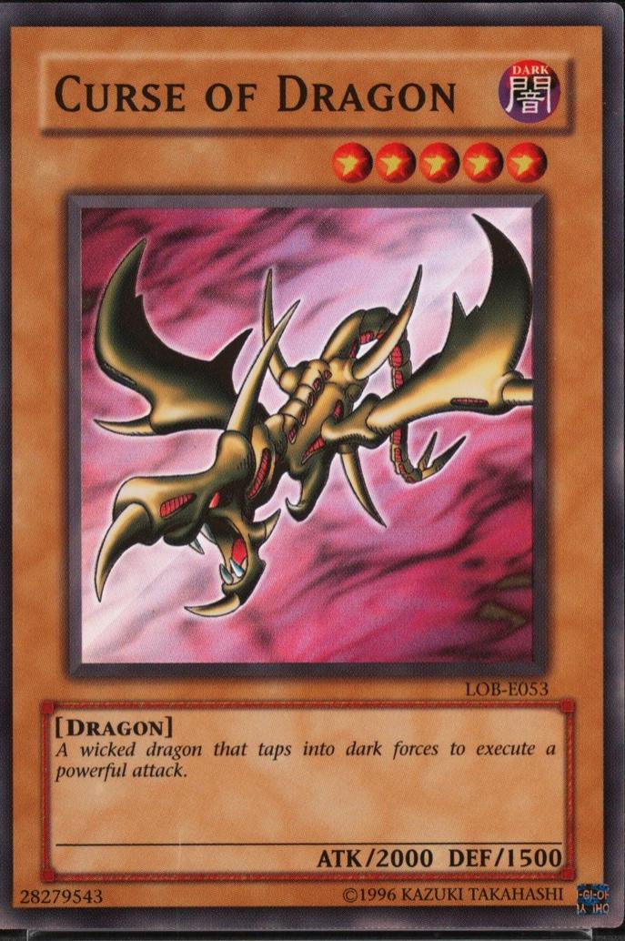 Curse of Dragon LOB-E053 Prices | YuGiOh Legend of Blue Eyes White